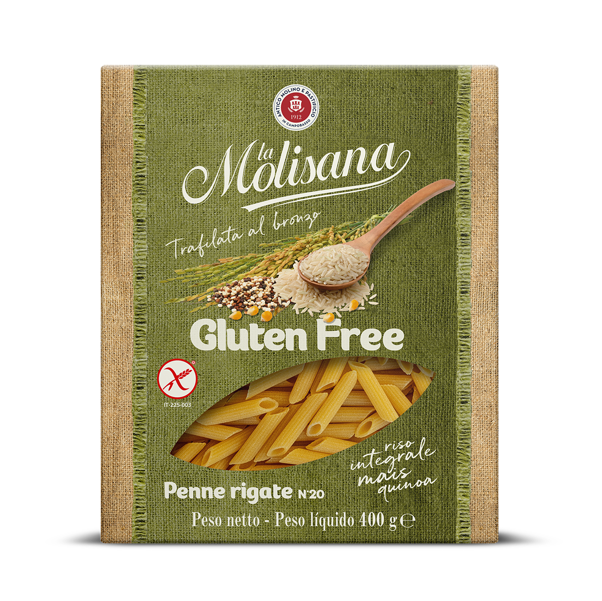 Oferte la Paste Fara Gluten Penne Rigate No20 La Molisana 400g