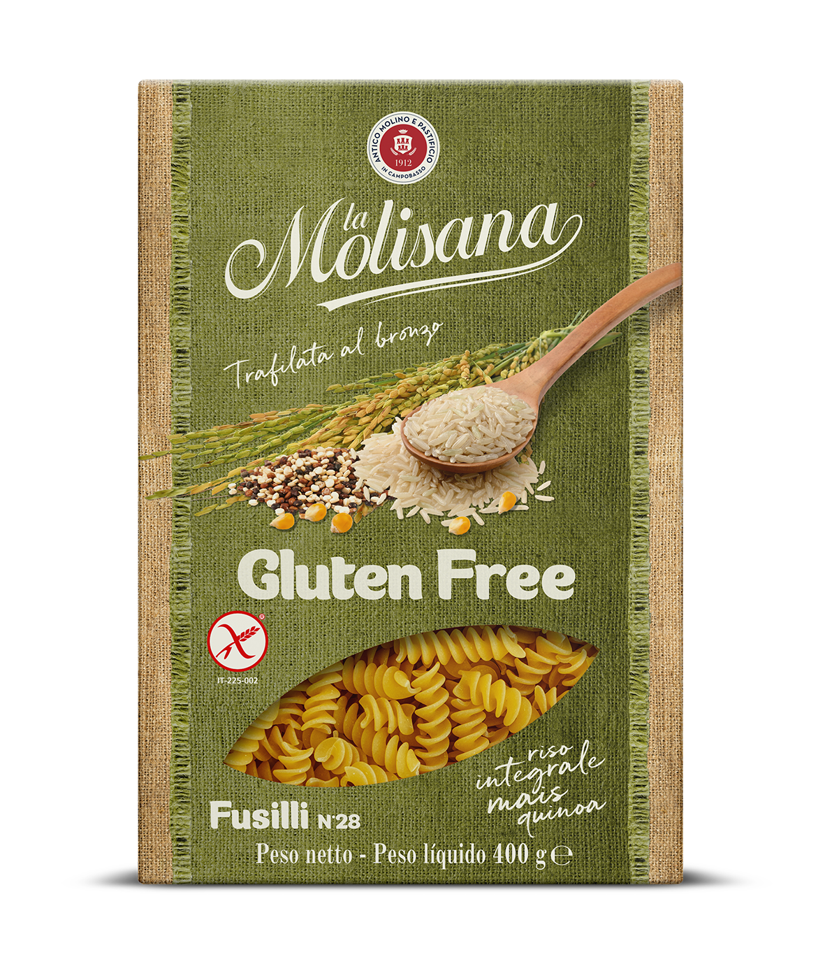 Oferte la Paste Fara Gluten Fusilli No28 La Molisana 400g