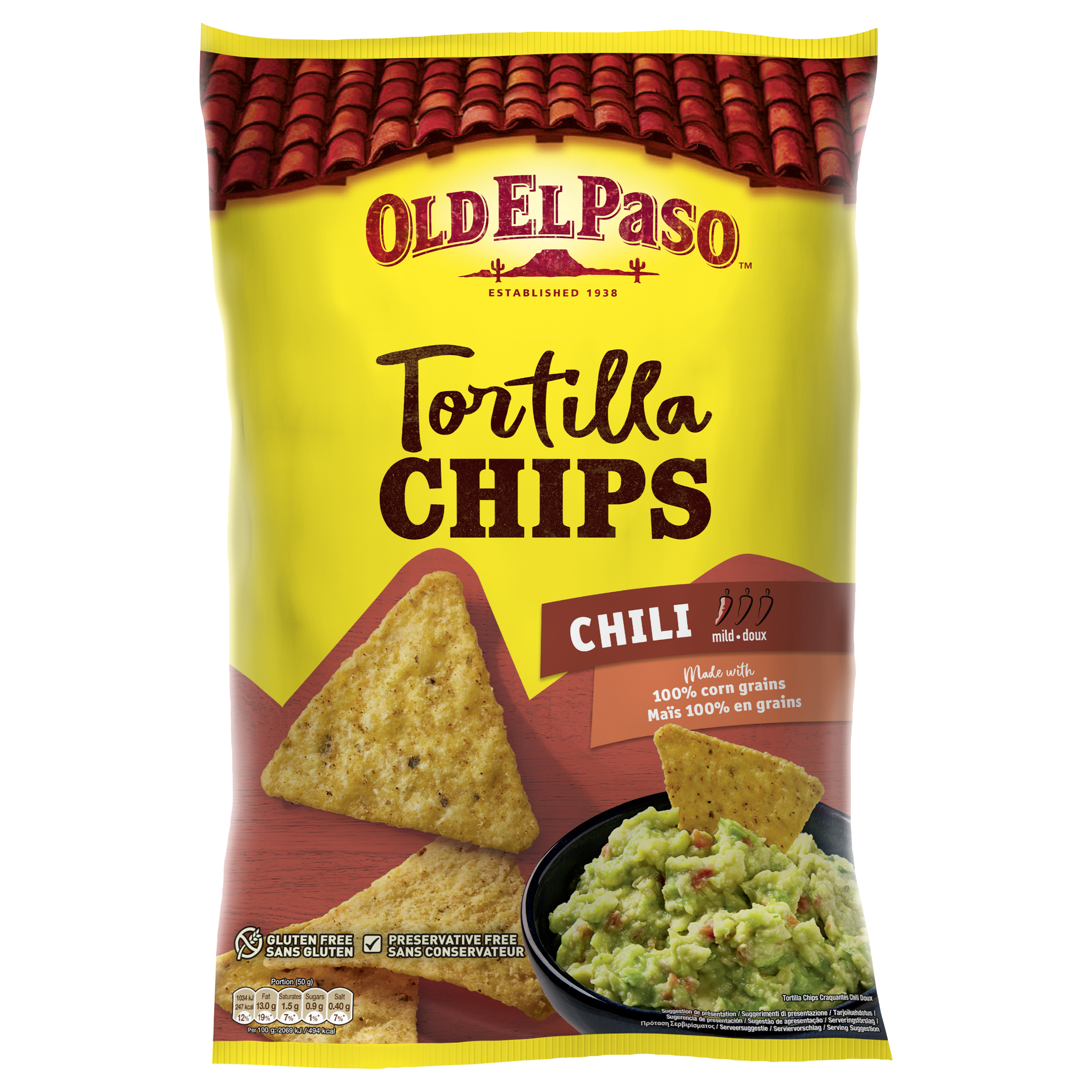 Oferte la Tortilla Chips Chili Old El Paso 185g