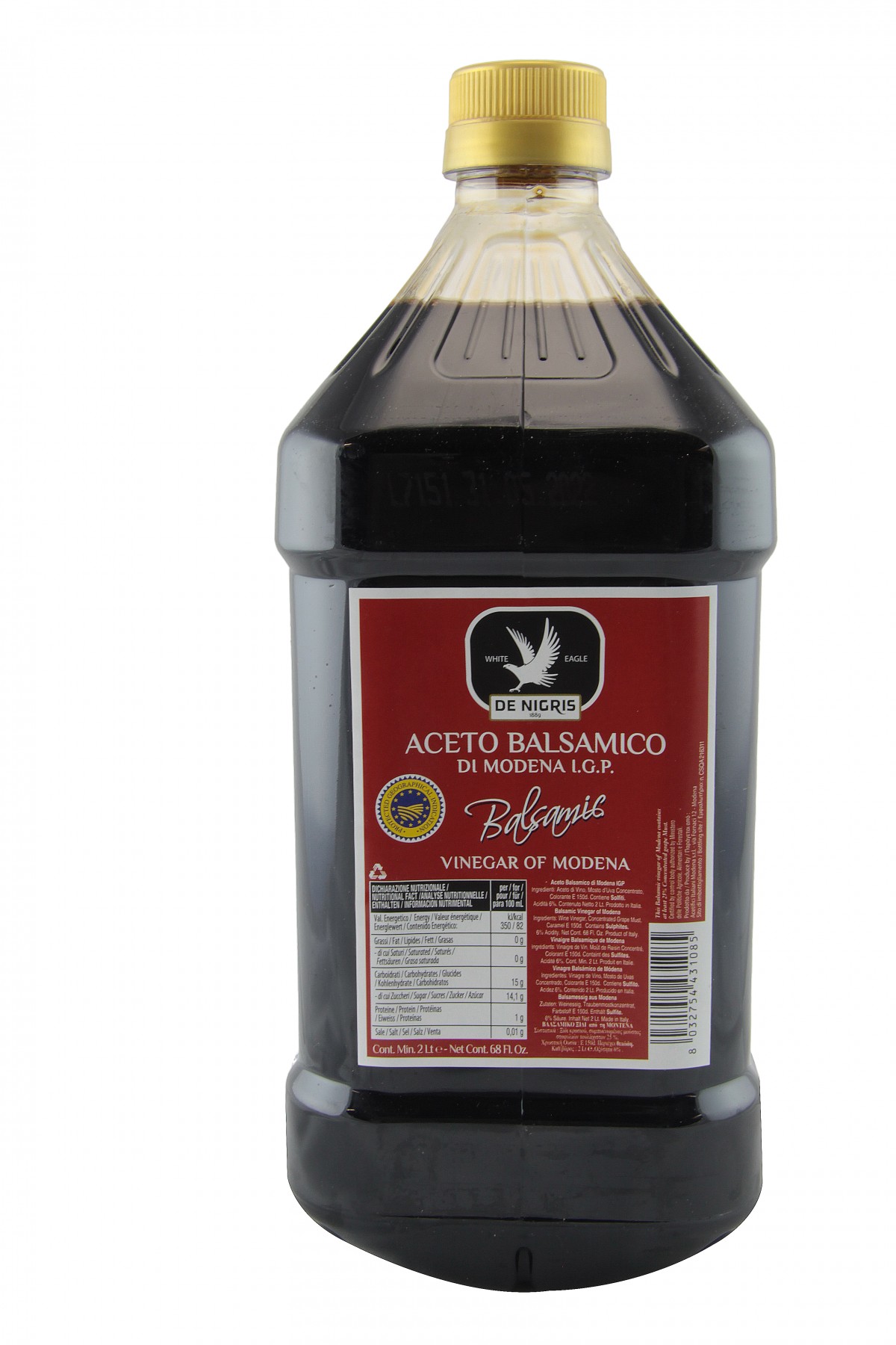 Otet Balsamic De Mondena De Nigris 2l