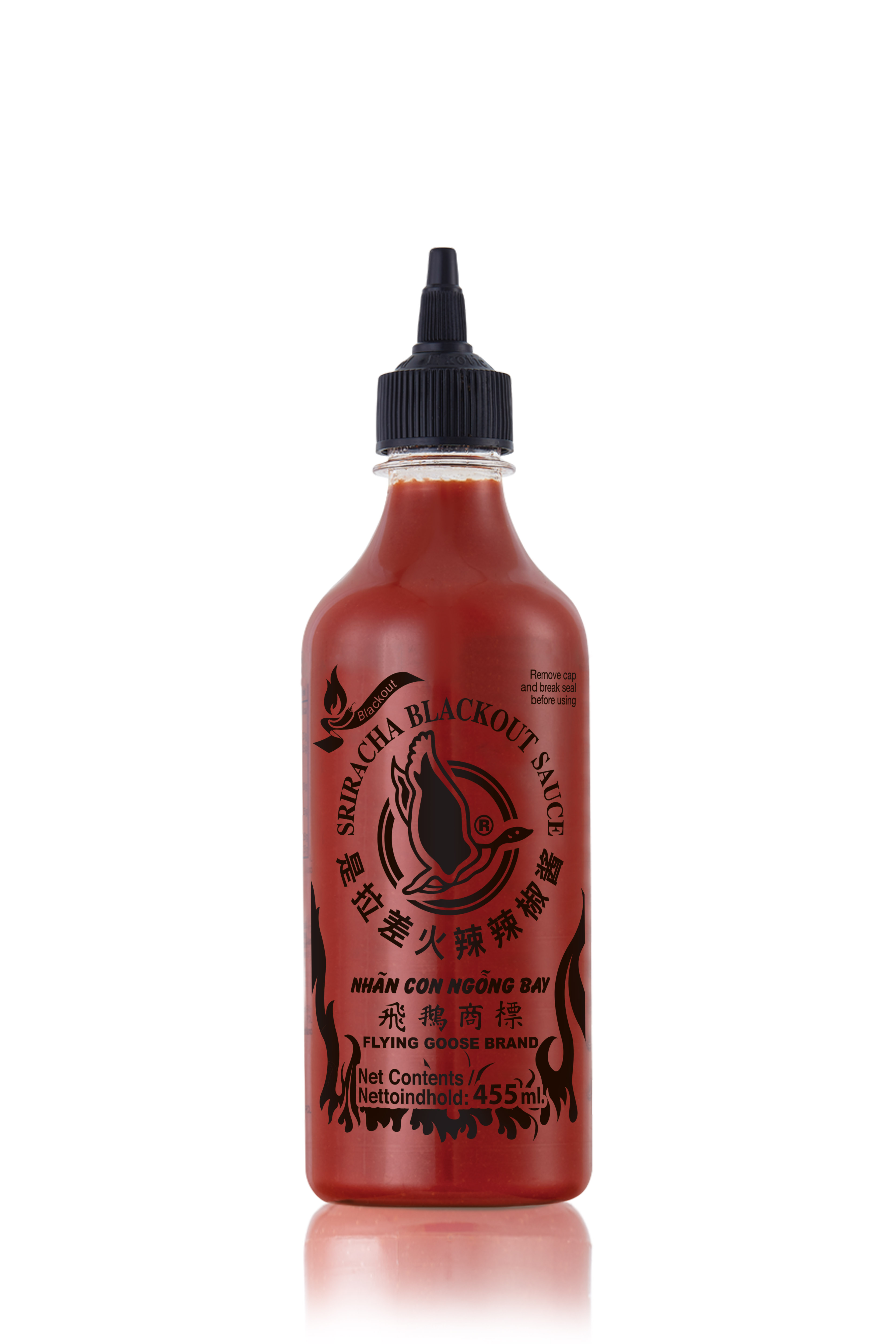 Oferte la Sos Sriracha Blackout Flying Goose 455ml