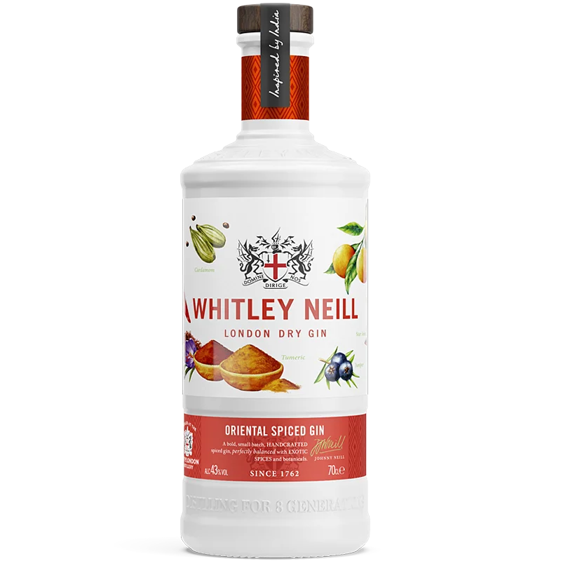 Oferte la Gin Oriental Spiced Whitley Neill 43% Alc. 0.7l