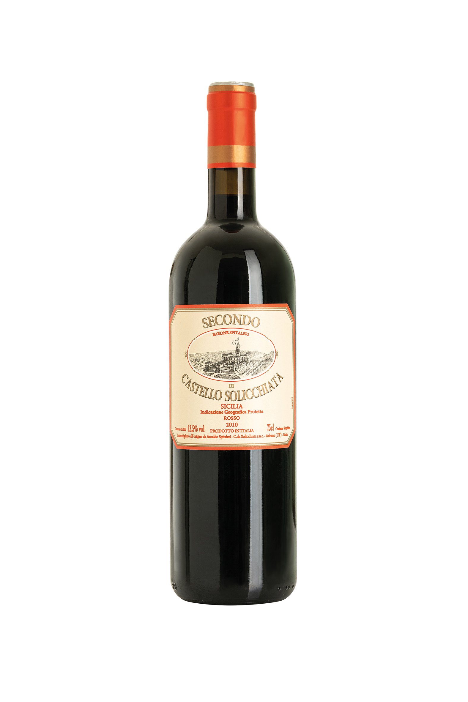 Oferte la Vin Rosu Secondo Di Castello Solicchiata Rosso IGT Sicilia 2012 0.75L
