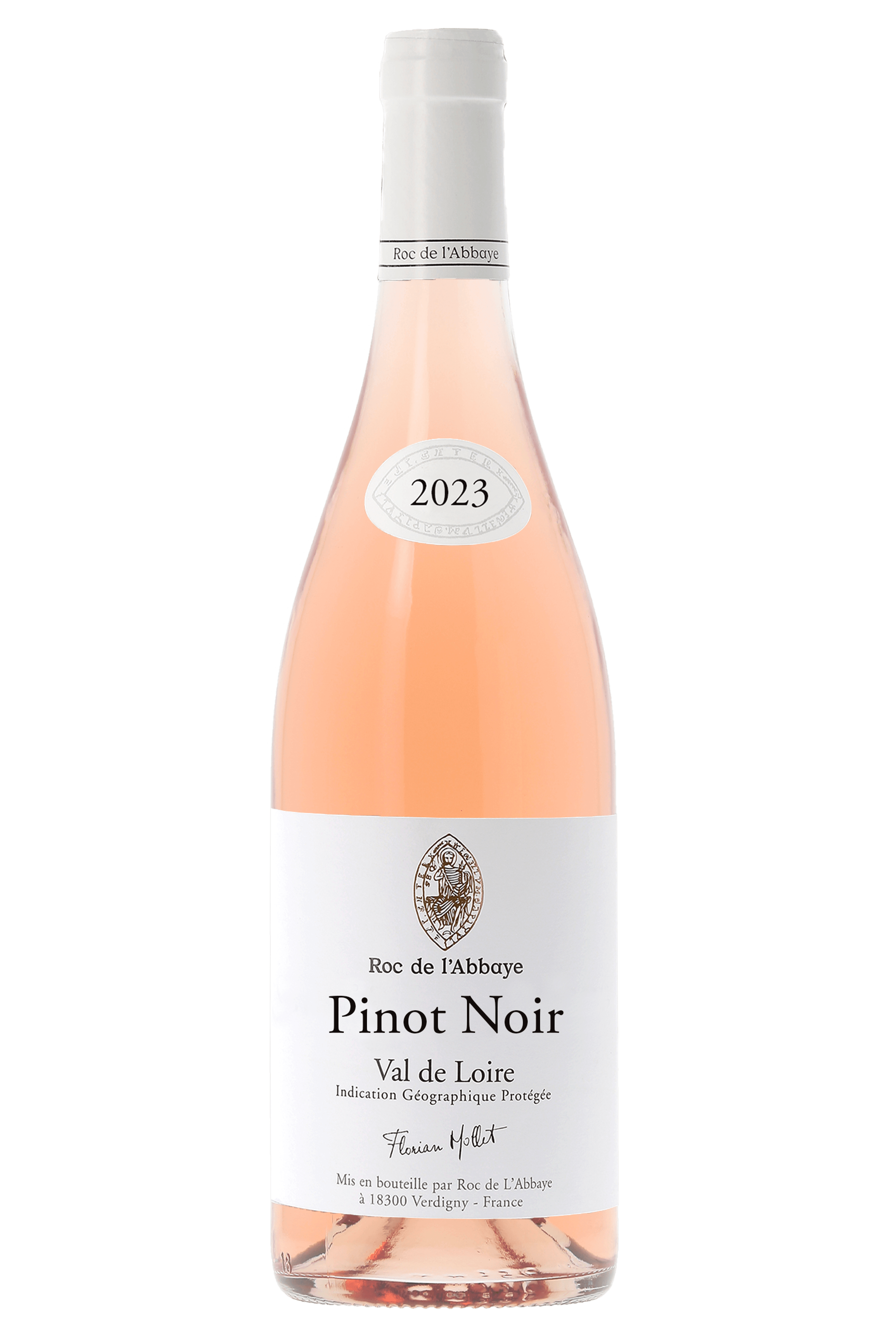 Oferte la Vin Rose Val De Loire Pinot Noir Rose Domaine Roc De L'Abbaye 0.75l