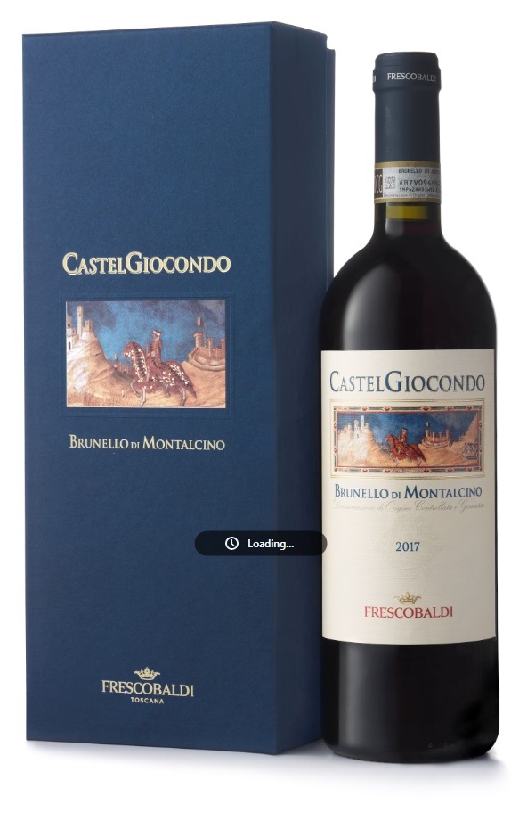 Oferte la Vin Rosu CastelGiocondo Brunello Di Montalcino Frescobladi DOCG 0.75l + Cutie