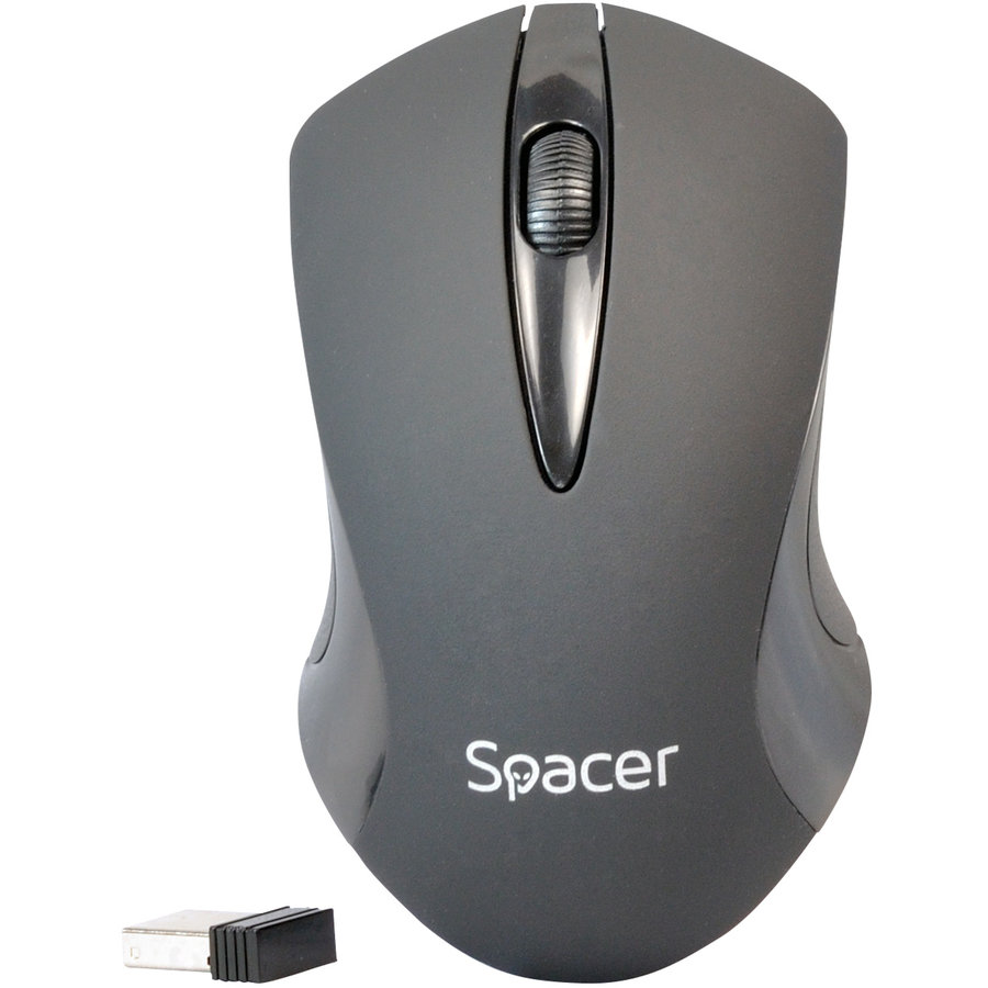Oferte la Mouse Wireless SPMO-W12 Negru
