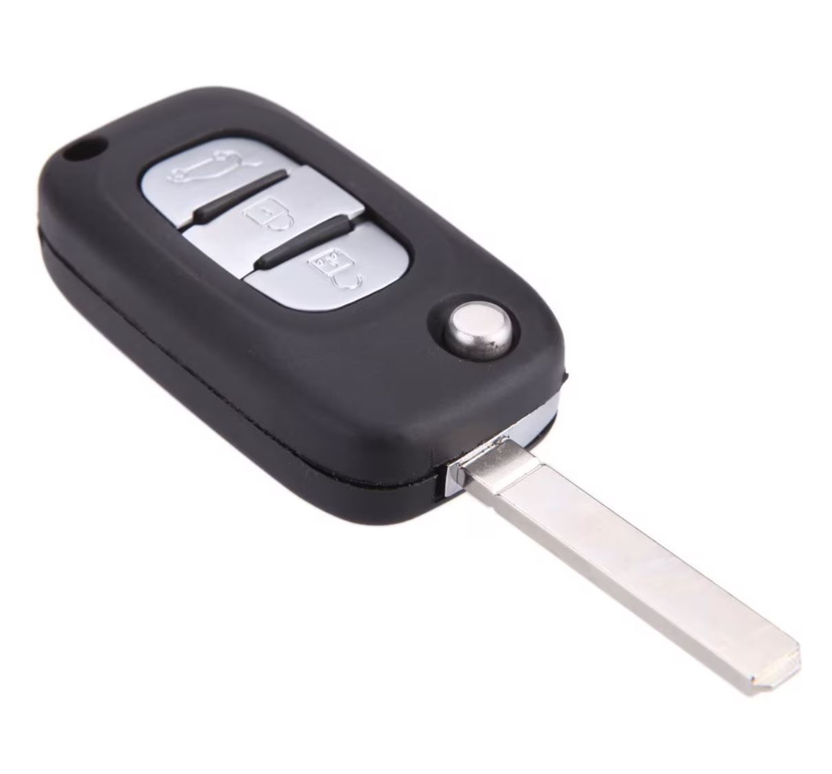 Oferte la Carcasa cheie auto tip briceag Techstar pentru Renault – 3 butoane, compatibila cu Clio, Megane, Kangoo, Fluence