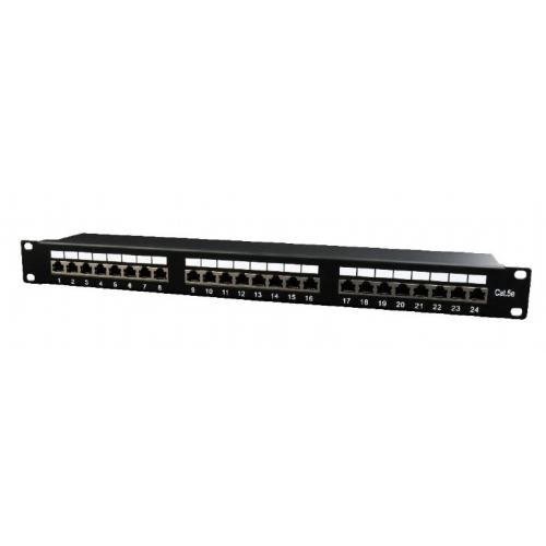Oferte la Patch Panel NPP-C524-002 19 inch 24 port Black