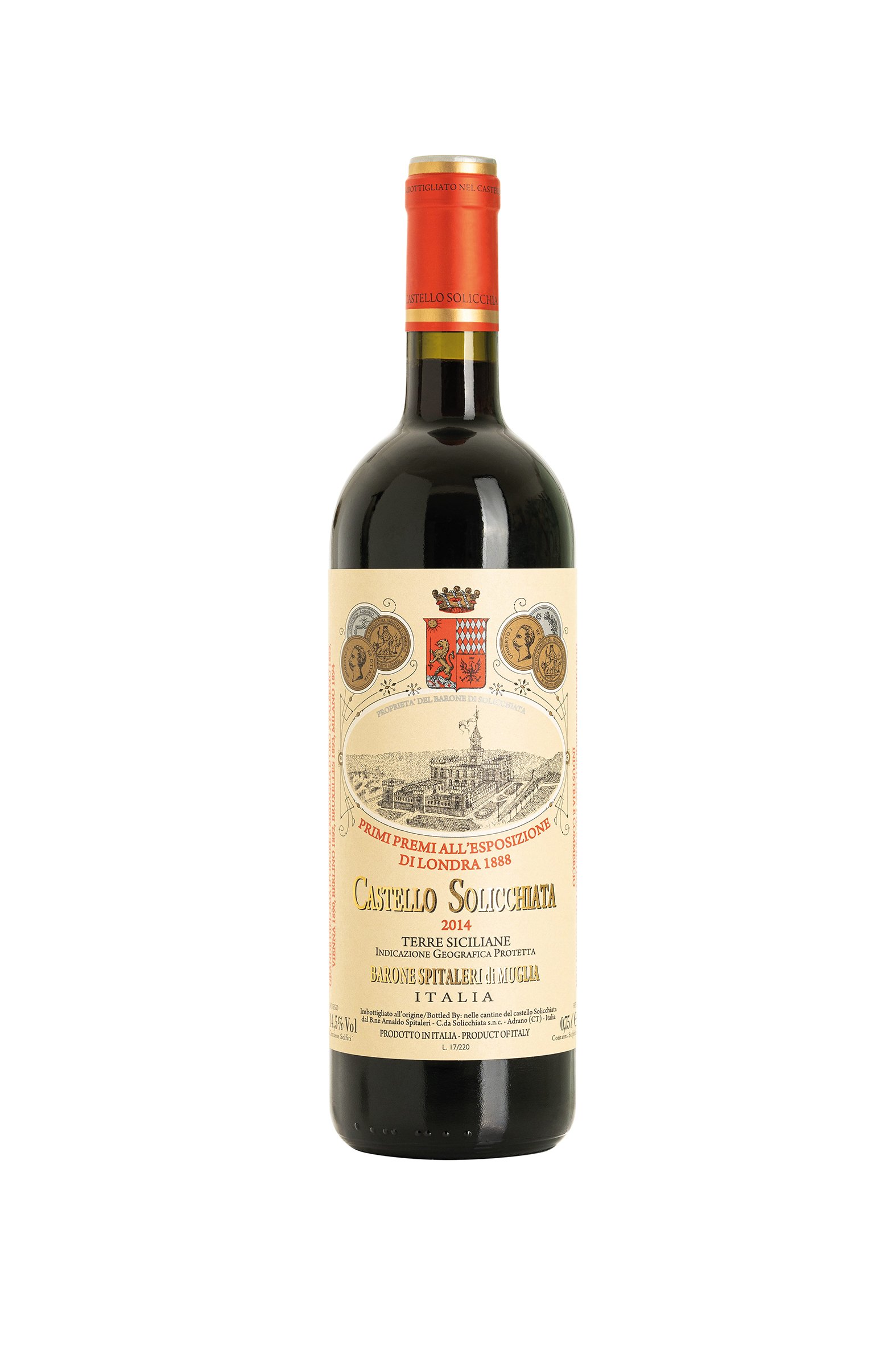 Oferte la Vin Rosu Castello Solicchiata Rosso IGT Sicilia 2014 0.75L