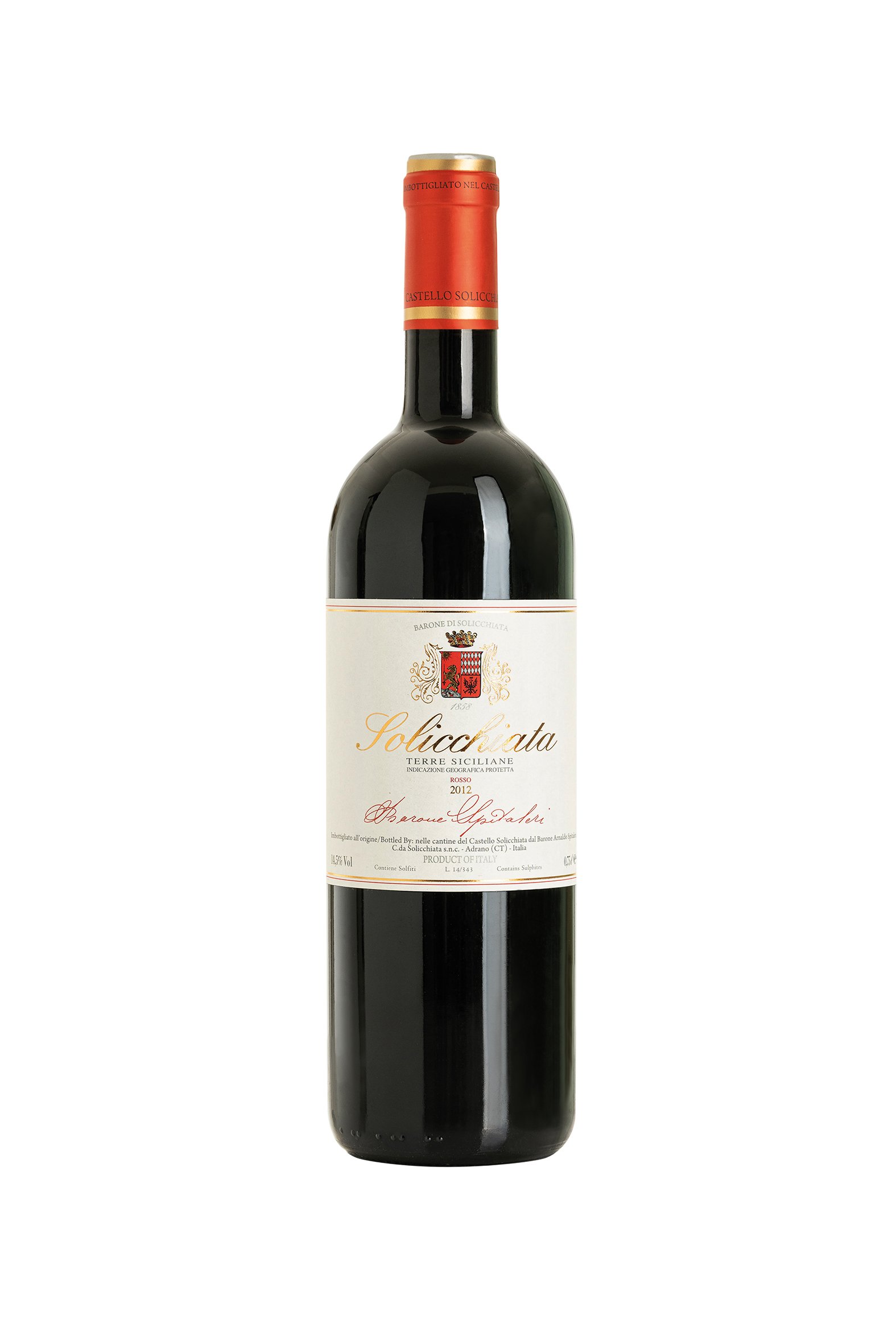 Oferte la Vin Rosu Solicchiata Rosso IGT Sicilia 2012 0.75L