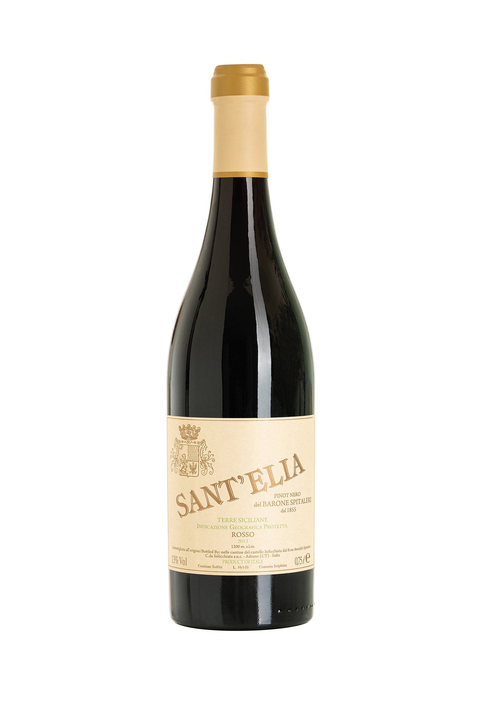 Oferte la Vin Rosu Sant'Elia Rosso Pinot Noir IGT Sicilia 2013 0.75L