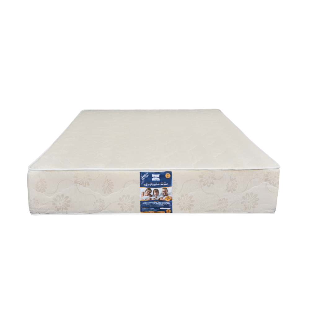 Oferte la   Saltea superortopedica Fermo, arcuri Bonell, material Jaquard, alb, 200 x 30 x 180 cm