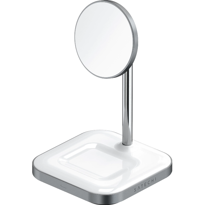 Oferte la Incarcator Stand Wireless Magnetic iPhone 12/13 AirPods Pro USB-C  Alb