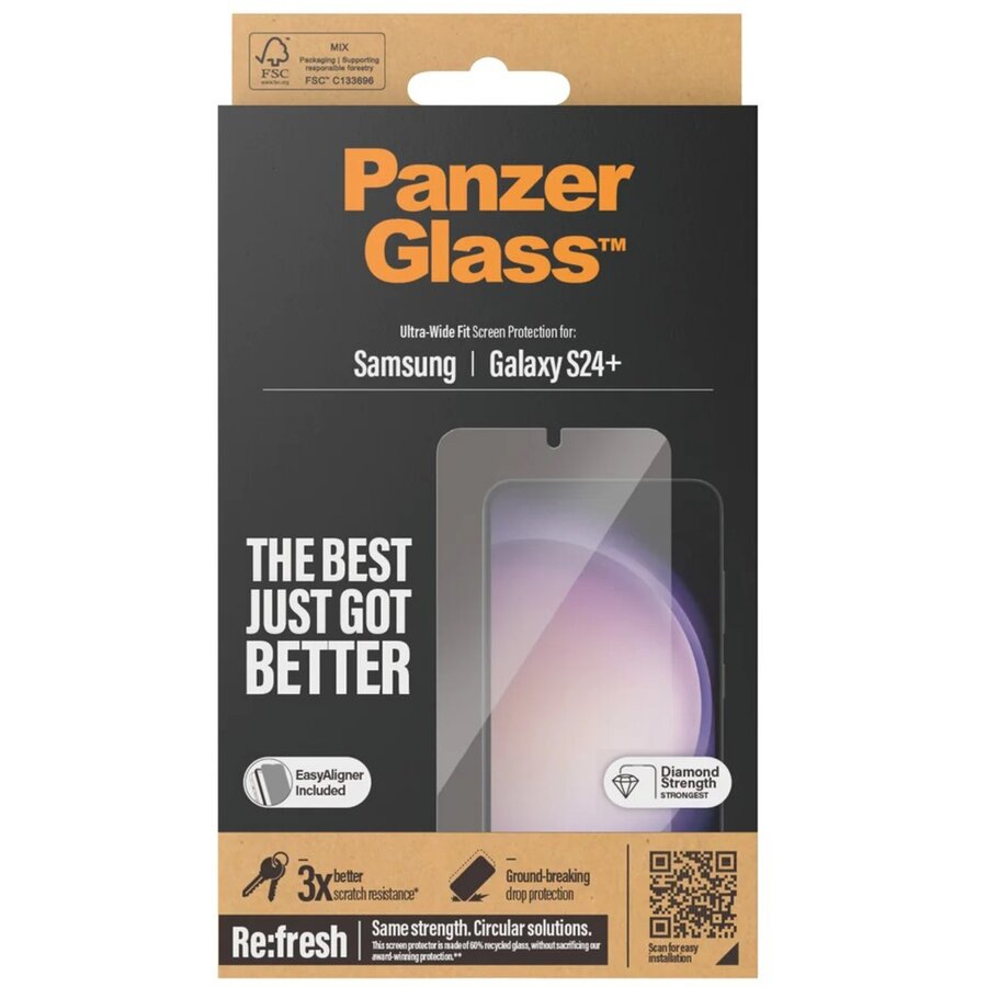 Oferte la Folie protectie screen protector, protective film (transparent, Samsung Galaxy S24 Plus, EasyAligner)