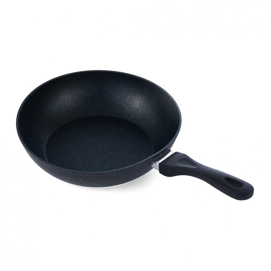 Oferte la Tigaie Aluminiu Wok 30x8 cm Black Sand