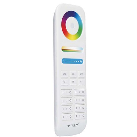 Telecomanda controller banda LED 8 zone V-TAC SKU-2921