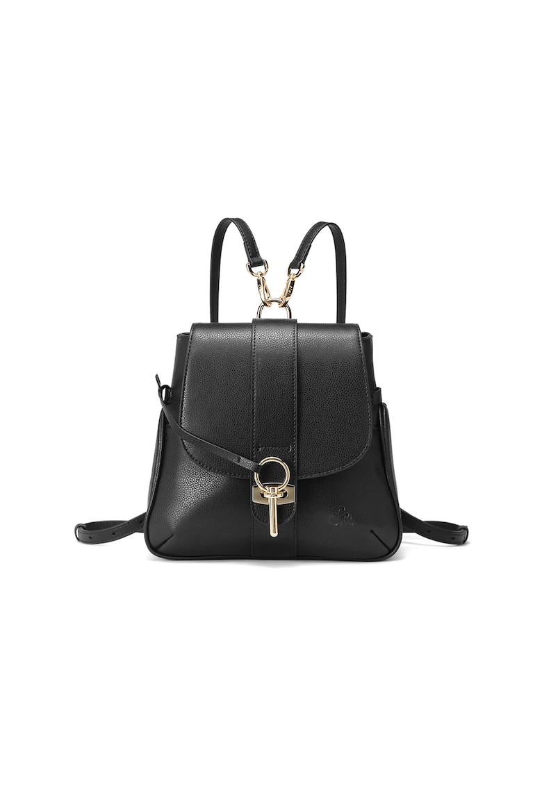 Oferte la Rucsac din piele cu barete detasabile Rhys - Negru