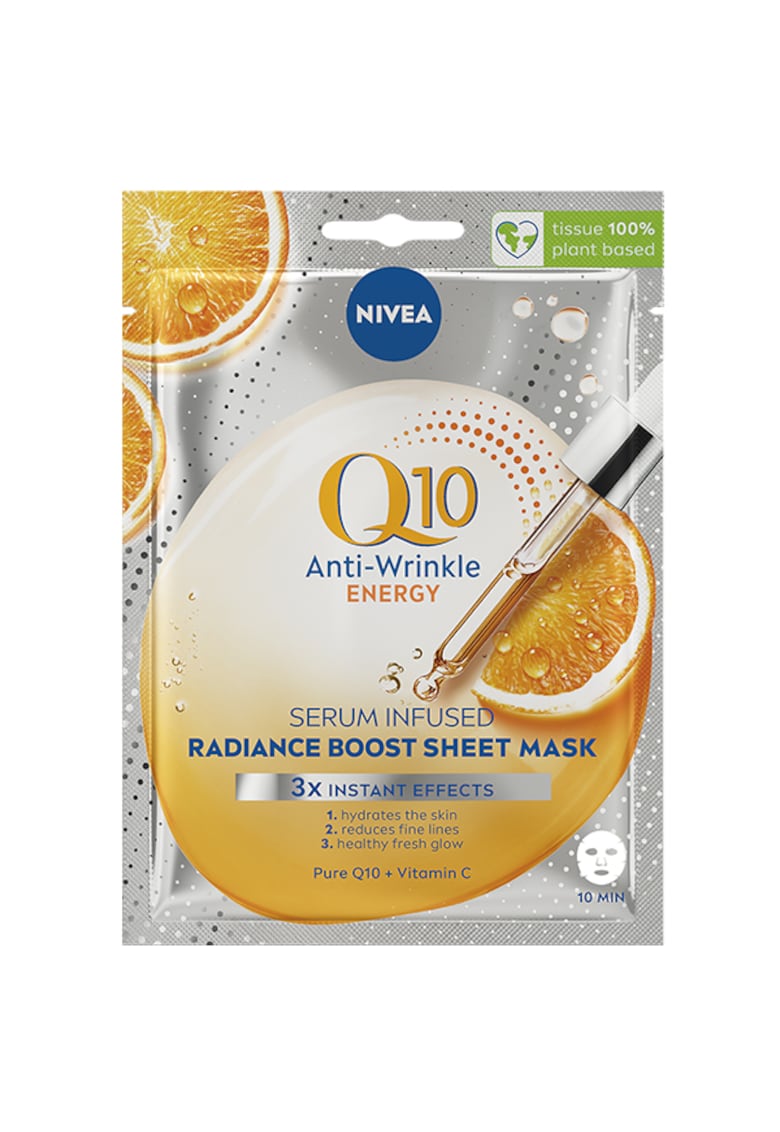 Oferte la Masca servetel  Q10 cu vitamina C - 1 buc