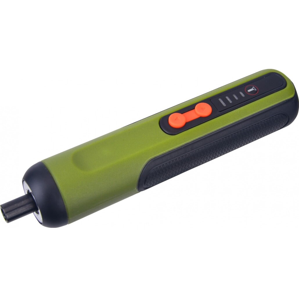 Surubelnita Electrica SSA112 pe Acumulator Li-Ion 4V 250RPM 3.5Nm Cablu USB 25 Biti 25MM 2 x Prelungitor Biti Verde/Negru