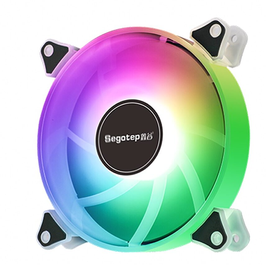 Oferte la Ventilator Romantic 120mm 1100rpm Iluminare Curcubeu