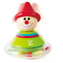 Jucarie Din Lemn Clovnul Ralph Multicolor