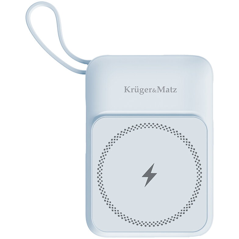 Power Bank 10000 Mah Mag Safe Kruger&Matz KM0913-BL