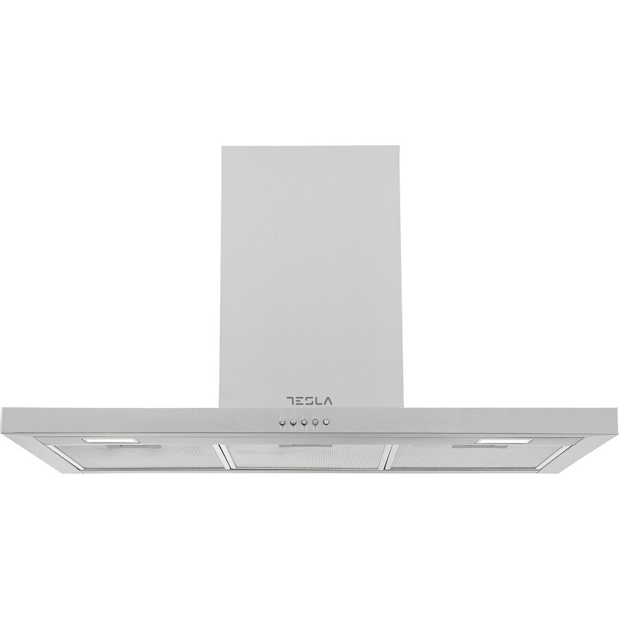 Oferte la Hota Decorativa DC900AX T-shape 90CM 630m3/h 3 Trepte LED 2x2W 1 Motor 190W Inox