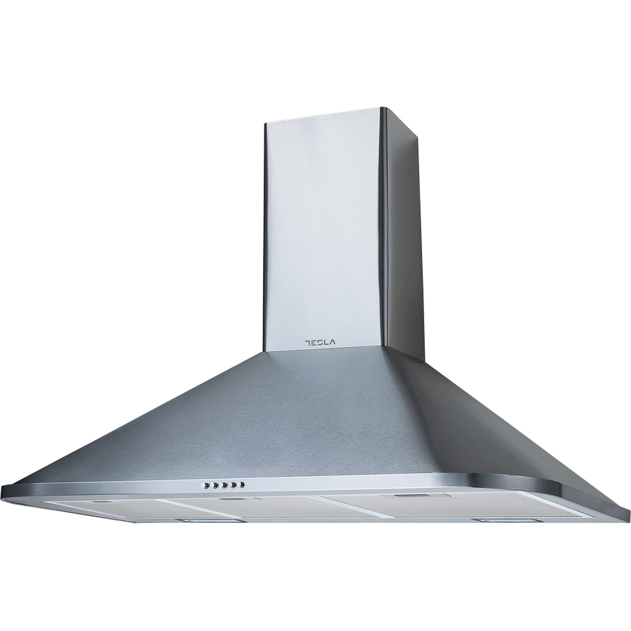 Oferte la Hota Decorativa DC900AXP 90CM 630m3/h 3 Trepte LED 2x2W 1 Motor 190W Inox