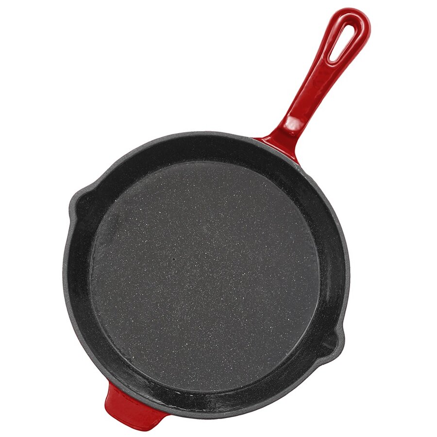 Oferte la Tigaie Red Line 26x5CM din Fonta Emailata Rosu