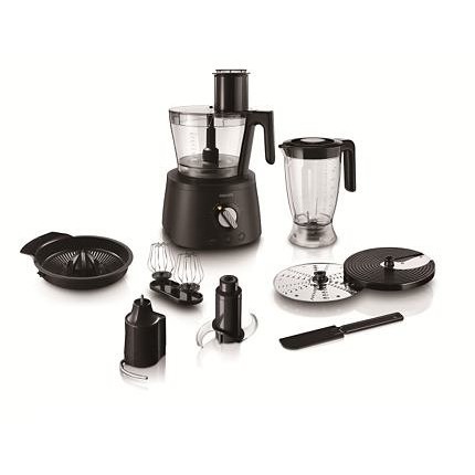 Oferte la Robot de bucatarie Avance Collection HR7776/90, 1300W, bol 2.4 l, blender 1.5 l, 12 viteze + Pulse, negru