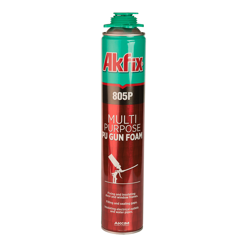 Oferte la Spuma poliuretanica pentru montaj Akfix 805P, aplicare cu pistol, 750 ml