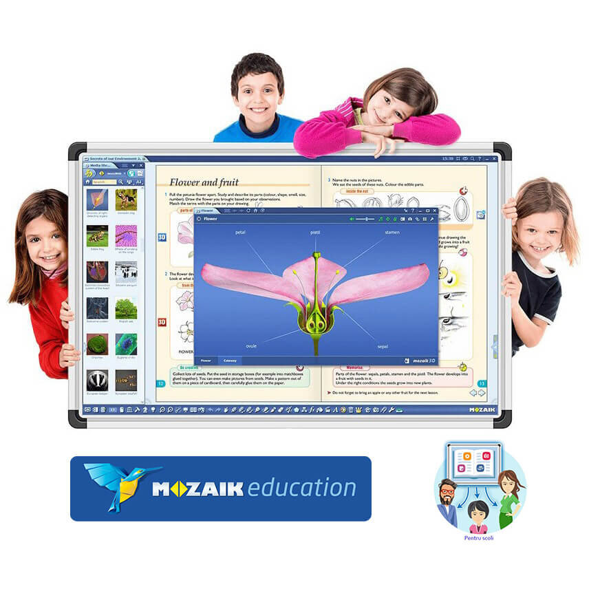 Oferte la Software Educativ mozaBook Classroom Monolingv Lectii Interactive in Timp Real Licenta 1 Dispozitiv / 2 Ani