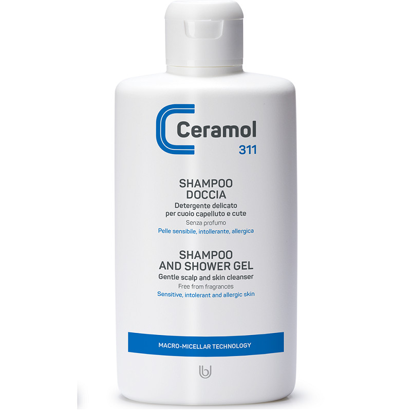 Oferte la Sampon si gel de dus pentru piele si scalp sensibil Ceramol, 200 ml