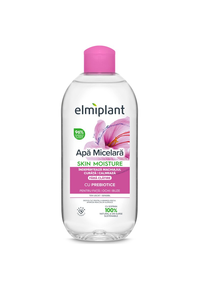 Oferte la Apa micelara  pentru ten uscat & sensibil -pentru fata - ochi si buze - cu Prebiotice - 400 ml