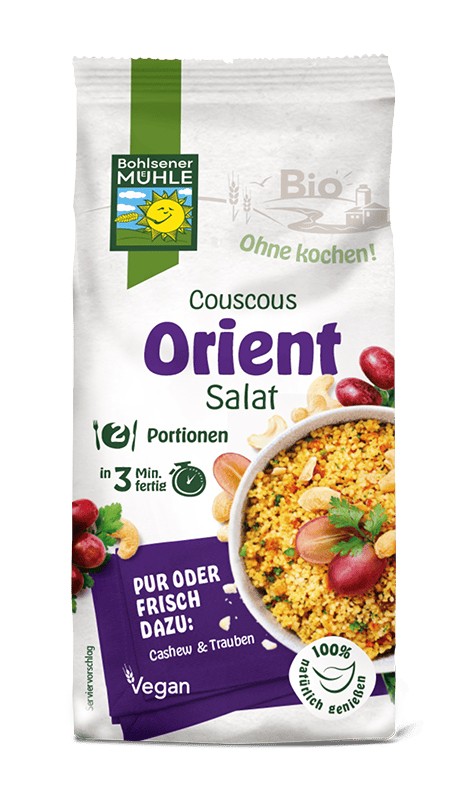 Oferte la Premix bio pentru salata de cous cous oriental, 165g Bohlsener Muehle