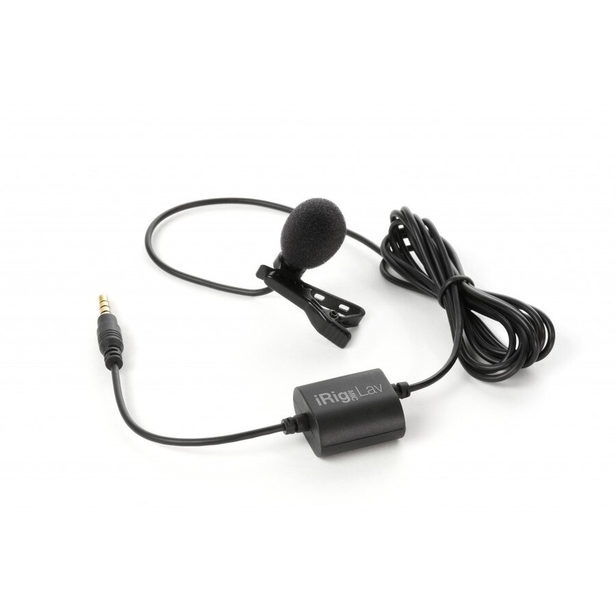 Microfon iRig Lav Clip-on Negru