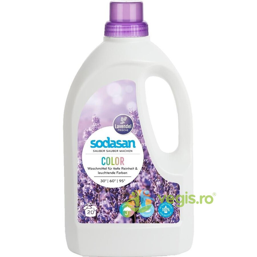 Oferte la Detergent Lichid pentru Rufe Colorate cu Lavanda 1.5L