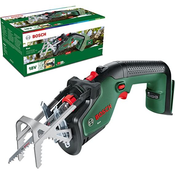 Oferte la Bosch Cordless Pruning Saw Keo, 18V (green/black, without battery and charger)