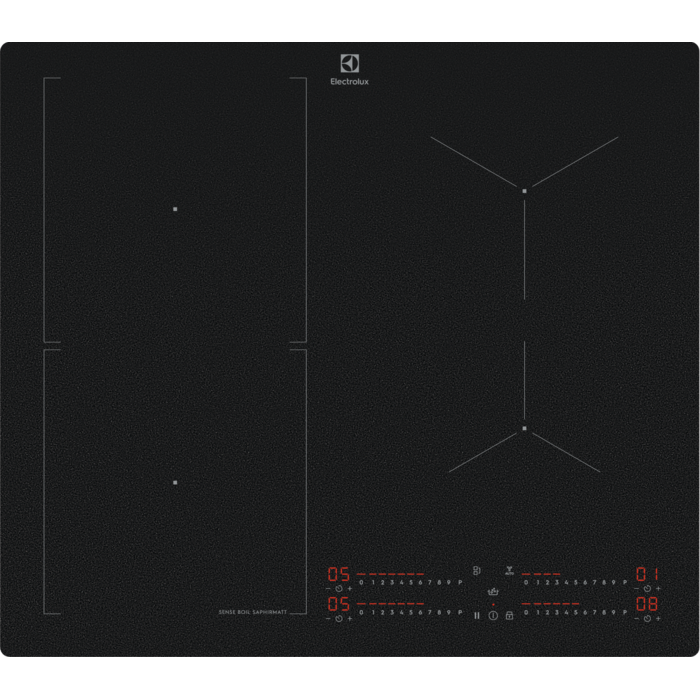 Plita Inductie EIS62453IZ Incorporabila SenseBoil 700 Negru