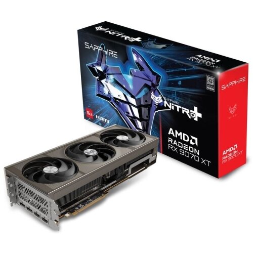 Placa Video NITRO+ AMD Radeon RX 9070 XT Gaming OC 16GB GDDR6 256-bit