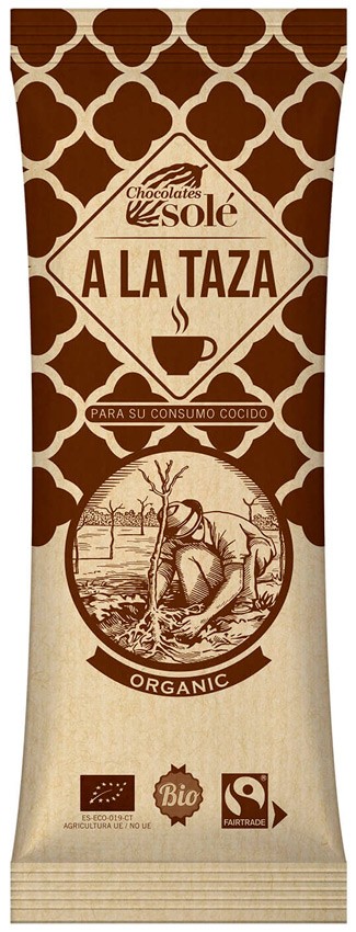 Ciocolata calda bio, 200g Chocolates Sole