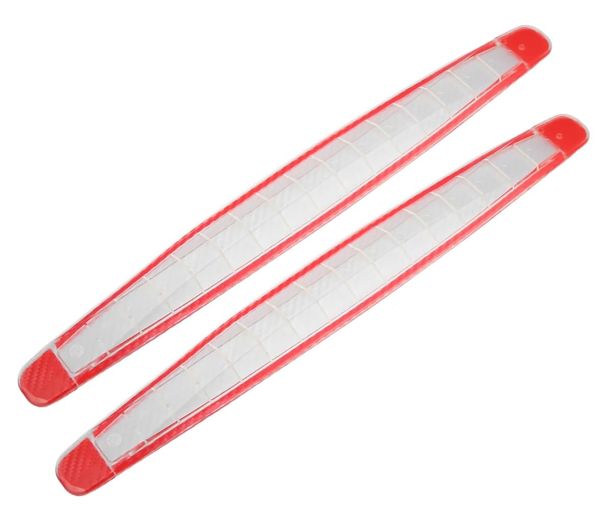 Oferte la Set 2x Banda Protectie Bara si Portiera Auto Universala, Transparenta, PVC Durabil, Anti-Zgarieturi si Impact, Autoadeziva, Montaj Rapid, 40x5.2 cm, Set 2 Bucati