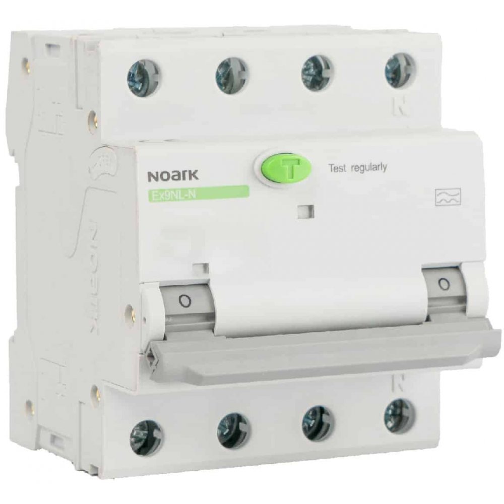 Intrerupator automat cu diferential RCBO Ex9NL-N 3P+N B32/30mA, curba B, 6kA, tip AC Noark 111501