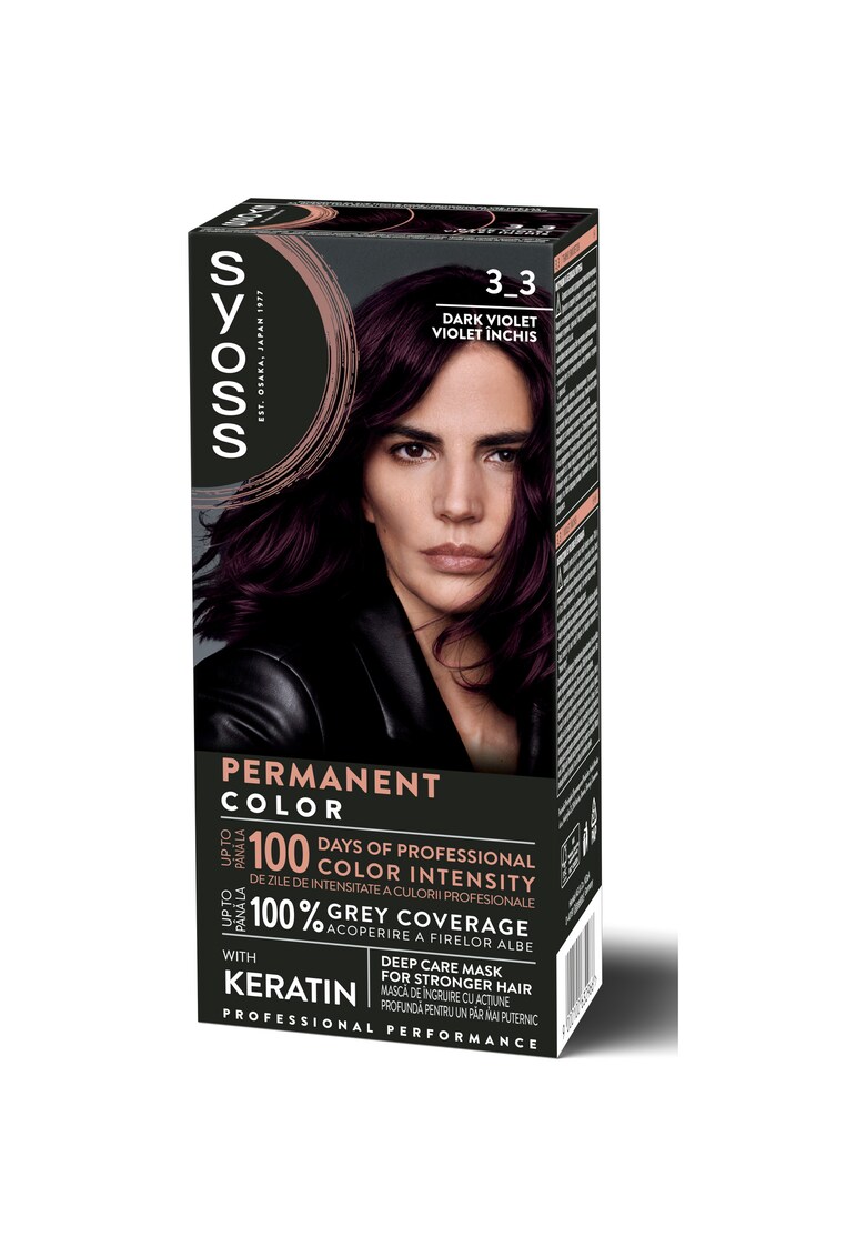 Oferte la Vopsea de par permanenta  Color Baseline 115 ml - Violet inchis