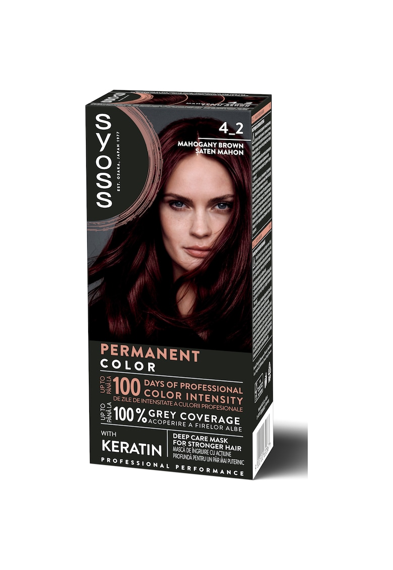 Oferte la Vopsea de par permanenta  Color Baseline 115 ml - Saten mahon