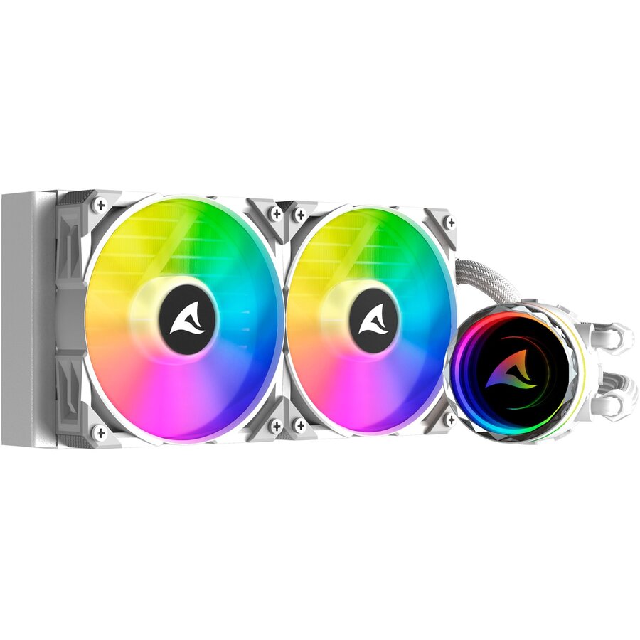 Cooler Procesor S80 RGB White AIO 240mm