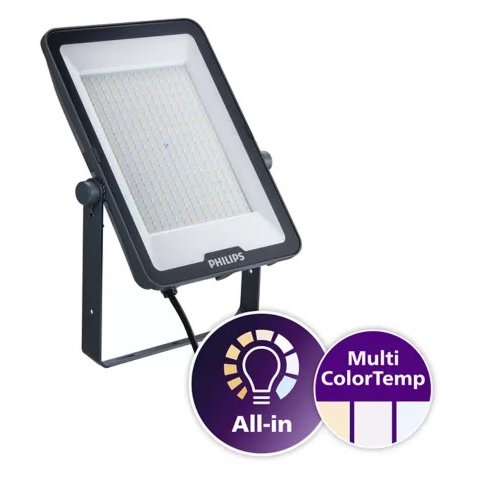 Proiector Ledinaire All-in, 150 W, 16500 lm, 18000 lm, 3000 K, 4000 K, 6500 K, CRI80, Simetric, IP65 Philips 8720169736078
