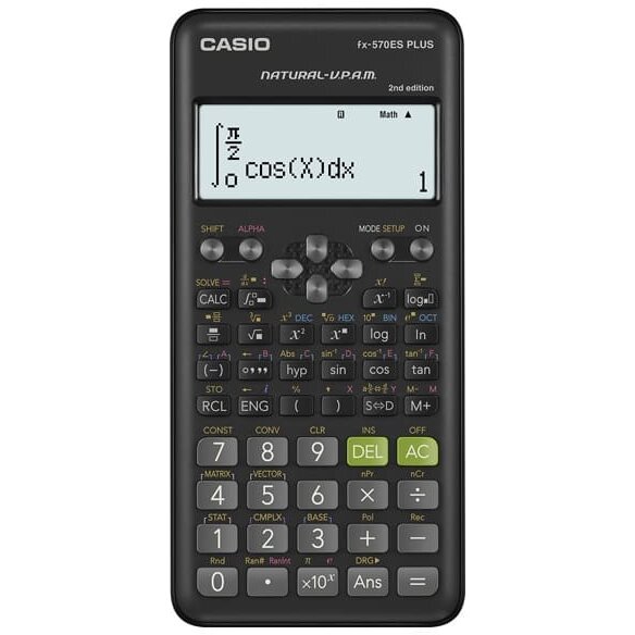Oferte la Calculator de Birou Stiintific fx-570ES PLUS-2 12 Cifre Negru