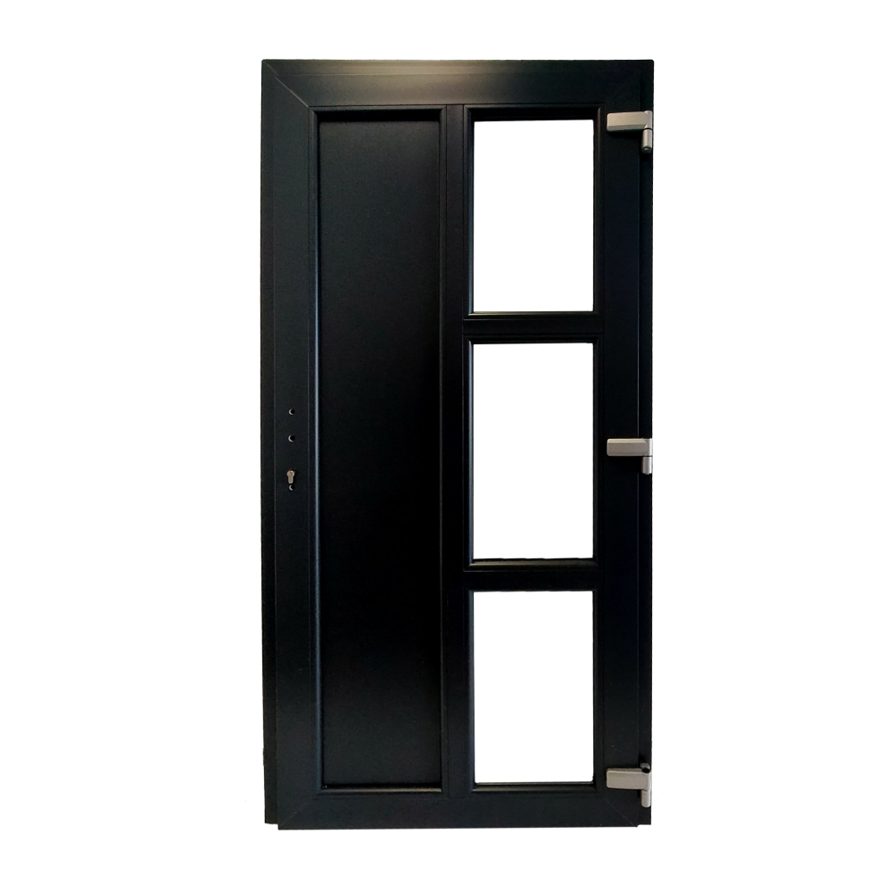 Oferte la Usa PVC pentru intrare, gri antracit, 96 x 205 cm, dreapta