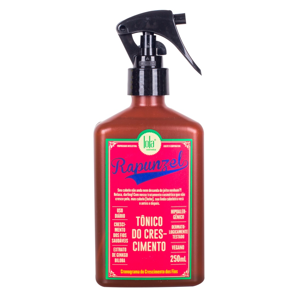 Oferte la Tonic pentru stimularea cresterii parului Rapunzel, Lola Cosmetics, 250 ml (Gramaj: 250 ml)